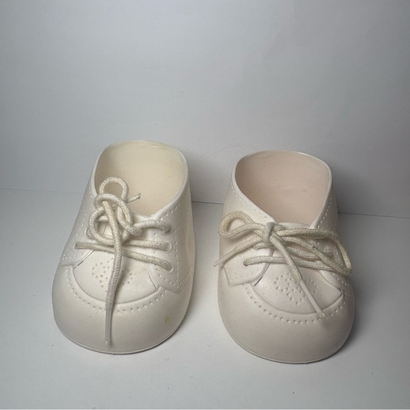 Cabbage Patch Kids Other - Vintage Cabbage Patch Kids Doll White Lace Up Shoes Sneakers